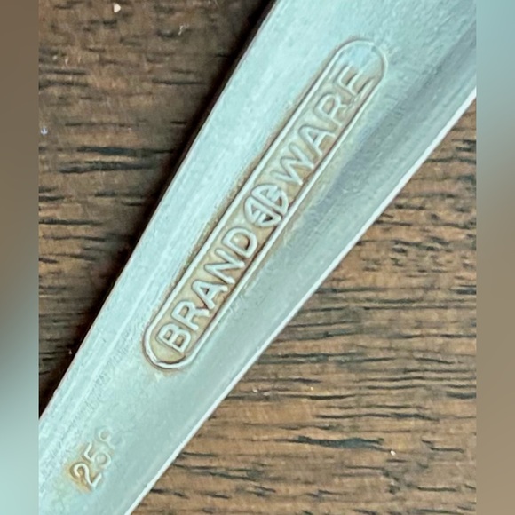 BRAND WARE Stainless Steel Round Soup Spoon - Picture 3 of 3